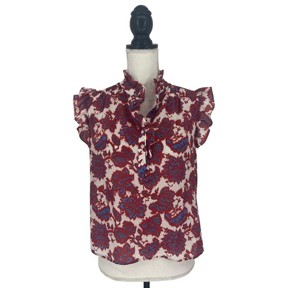 XIRENA Brenna Top in Electric Red - Picture 2 of 12